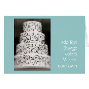 Élégant gâteau de mariage