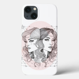 Elegant Gemini style  iPhone 13 Case