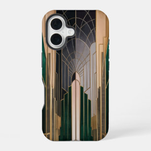 Elegant Geometric Architectural Archway iPhone 16 Case