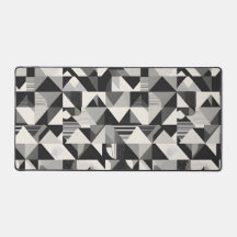 Elegant Geometric Design Mouse Pad