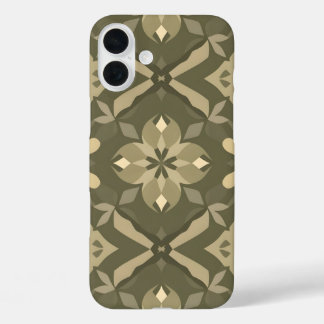 Elegant Geometric iPhone16 Case - Symmetrical Desi