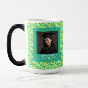 Elegant Geometric Pattern Certified Teacher Magic Mug