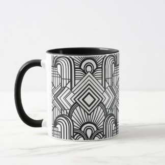 Elegant Geometric Pattern Coffee Mug