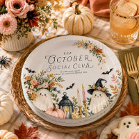 Elegant Ghost Floral Autumn Gathering