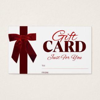 Elegant Gift Card | Minimalist Greeting Card*