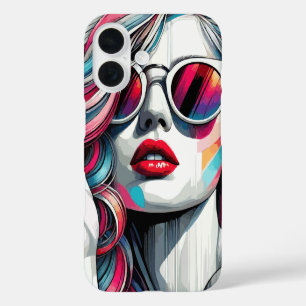 Elegant Girl Painting Art iPhone 16 Case