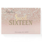 Elegant Glitter Bokeh Ombre ,Sweet 16