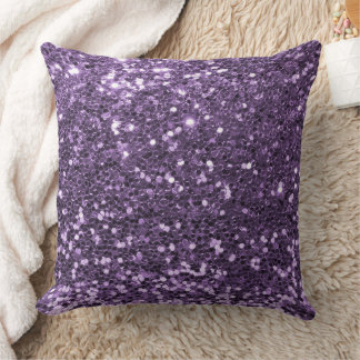 Elegant Glitter Texture design Throw Pillow