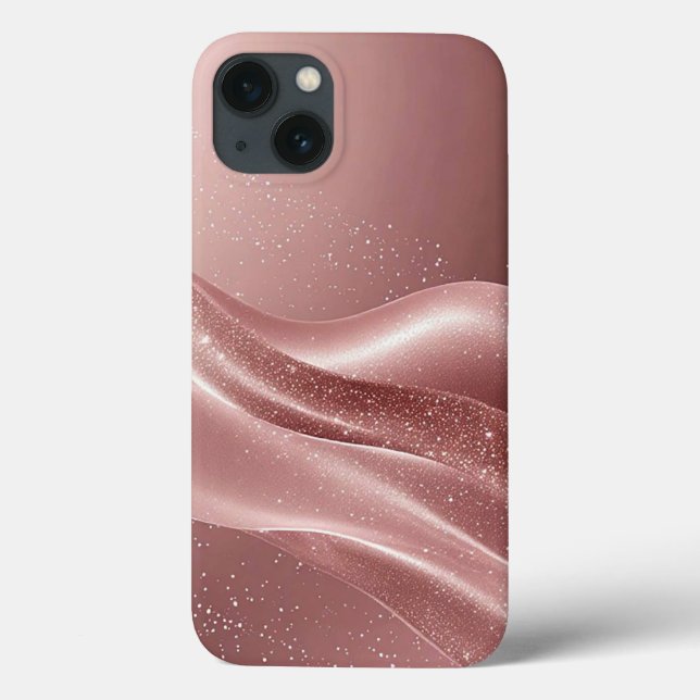 Elegant Glittery Abstract Background Case-Mate iPhone Case (Back)