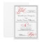 Elegant God is Love Christian Wedding Invitation