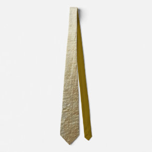 Elegant Gold Accent Tie / Cravate élégante
