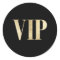 Elegant gold and black VIP very important person