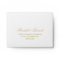 Elegant Gold and White Wedding