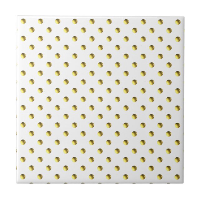 Elegant gold beads tile (Front)