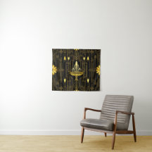 Elegant gold black gatsby