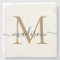 Elegant Gold Black Monogram Feminine Script Name