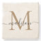 Elegant Gold Black Monogram Feminine Script Name