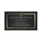 Elegant gold black professional modern monogram