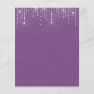 Elegant gold blank flyer