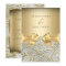 Elegant Gold Bow Golden Leaf Wedding