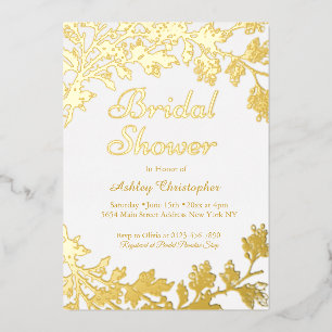 Elegant Gold Bridal Shower 