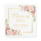Elegant Gold Chic Floral Graduation Party