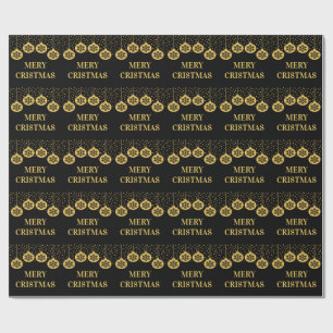Elegant Gold Christmas Wrapping Paper