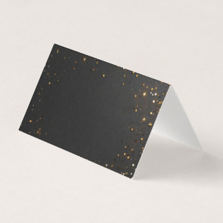 Elegant Gold Confetti Birthday Invitation Luxury P