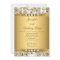 Elegant Gold Damask White Silver Diamond Birthday