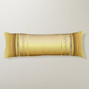 Elegant Gold Design Body Pillow