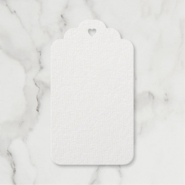 Elegant Gold Dot Personalized Gift Tags (Front)