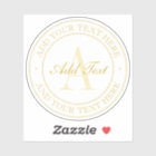 Elegant Gold Editable Text Transparent