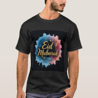 Elegant Gold Eid Mubarak Calligraphy