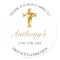 Elegant Gold First Holy Communion Thank You