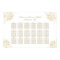 Elegant Gold Floral Peony Wedding Seating
