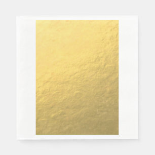 Elegant Gold Foil Printed Napkin