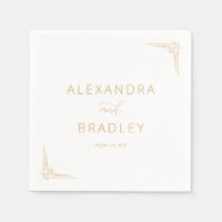 Elegant Gold Geometric Accents