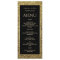 Elegant Gold Glitter and Black Wedding