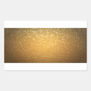 Elegant Gold Glitter Blank Template Add Your Text Sticker