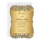 Elegant Gold Glitter Look Diamond Birthday Party