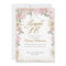 Elegant Gold Glitter Peony Florals Sweet 16