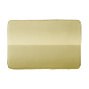 Elegant Gold gradient Monogram Personalized name Bath Mat