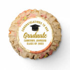 Elegant Gold Graduation Party Personalized