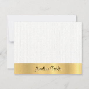 Elegant Gold Hand Script Modern Template Flat Laid