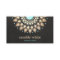 Elegant Gold Lotus Flower Black