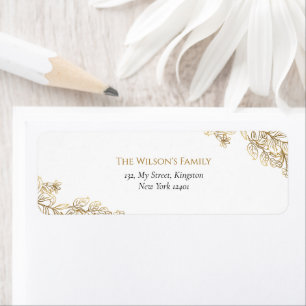 Elegant Gold Merrier Together Merry Christmas