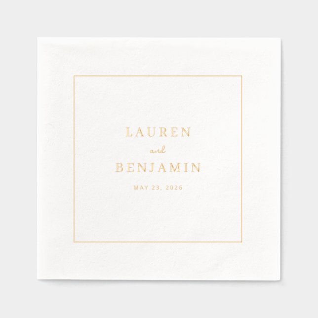 Elegant Gold Minimalist (Recto)