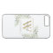 Elegant Gold Monogram Greenery Modern