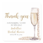 Elegant Gold Pearls and Prosecco Bridal Shower