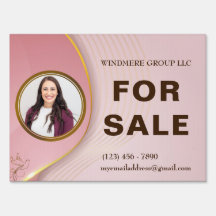 Elegant Gold Realtor Business